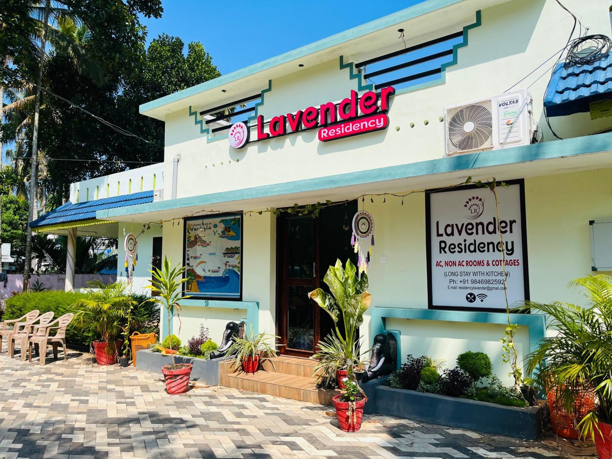 Lavender Residency Bed & Breakfast Varkala Exterior photo